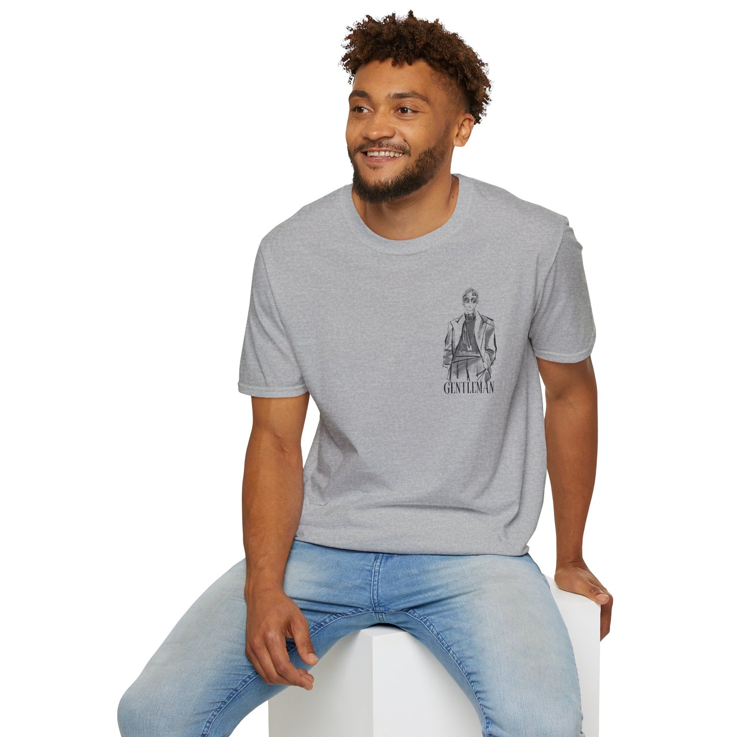 Gentleman Graphic T-Shirt,
