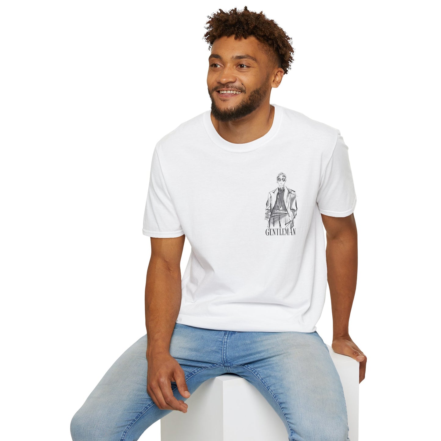 Gentleman Graphic T-Shirt,