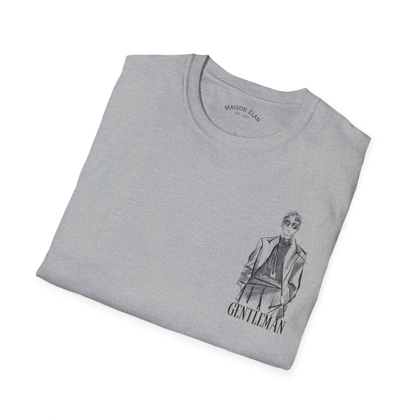 Gentleman Graphic T-Shirt,