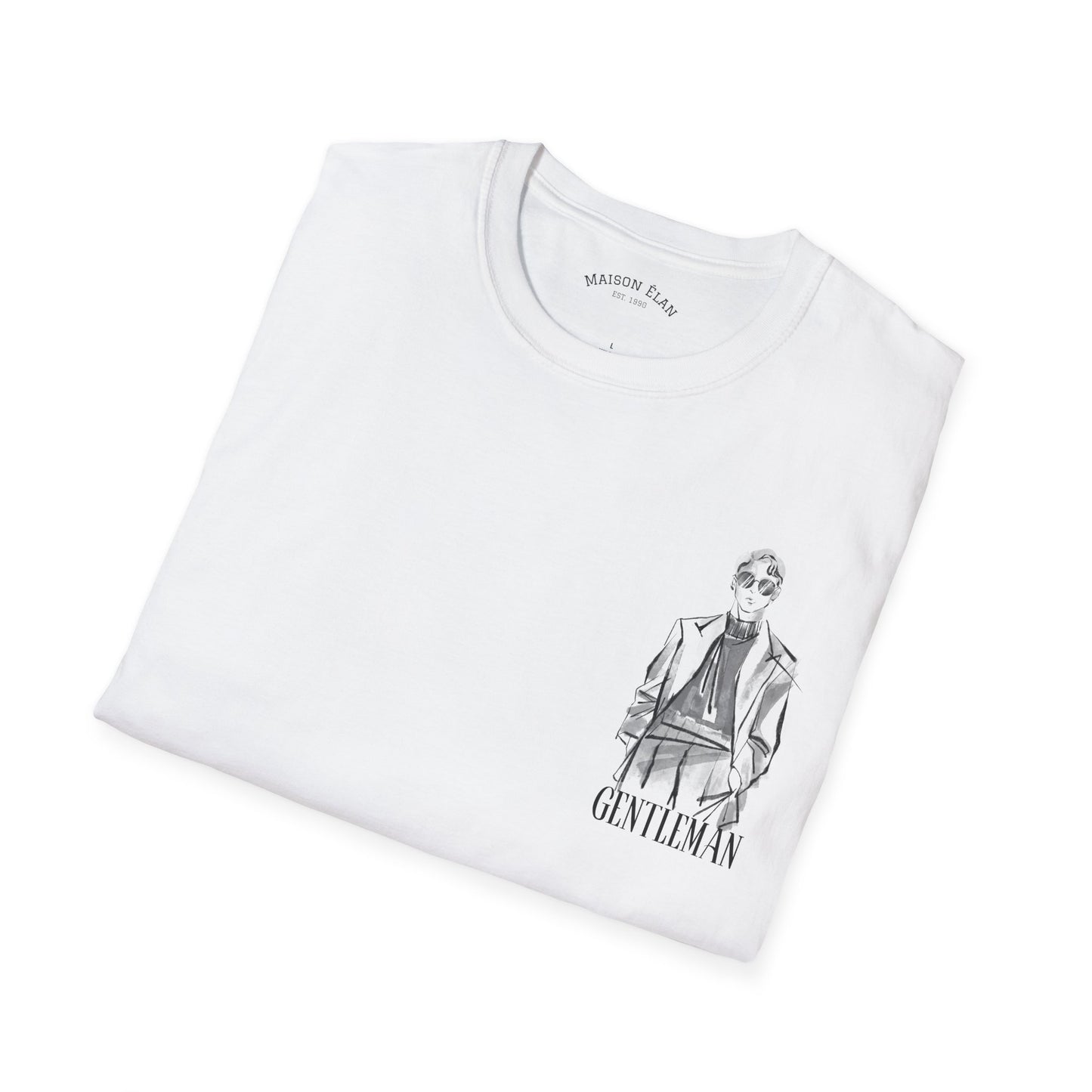 Gentleman Graphic T-Shirt,