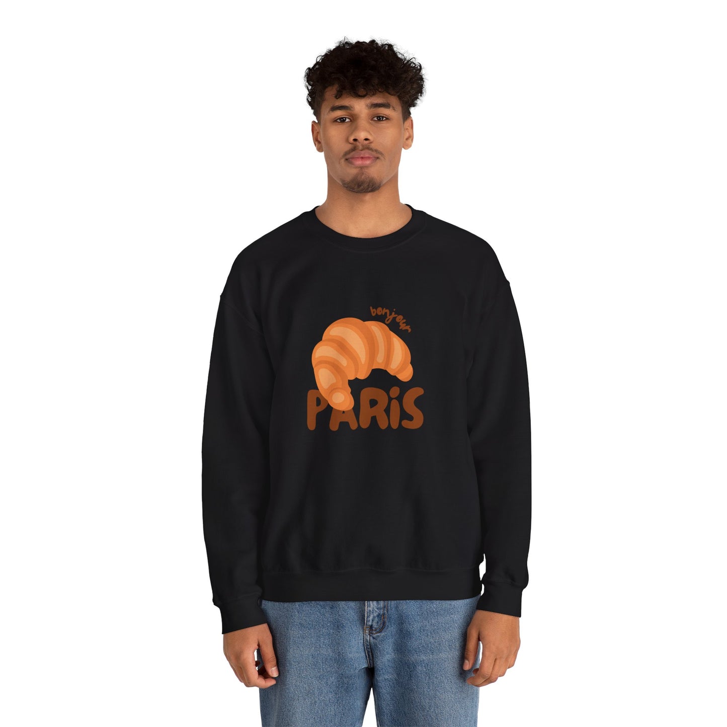 Croissant Paris Sweatshirt