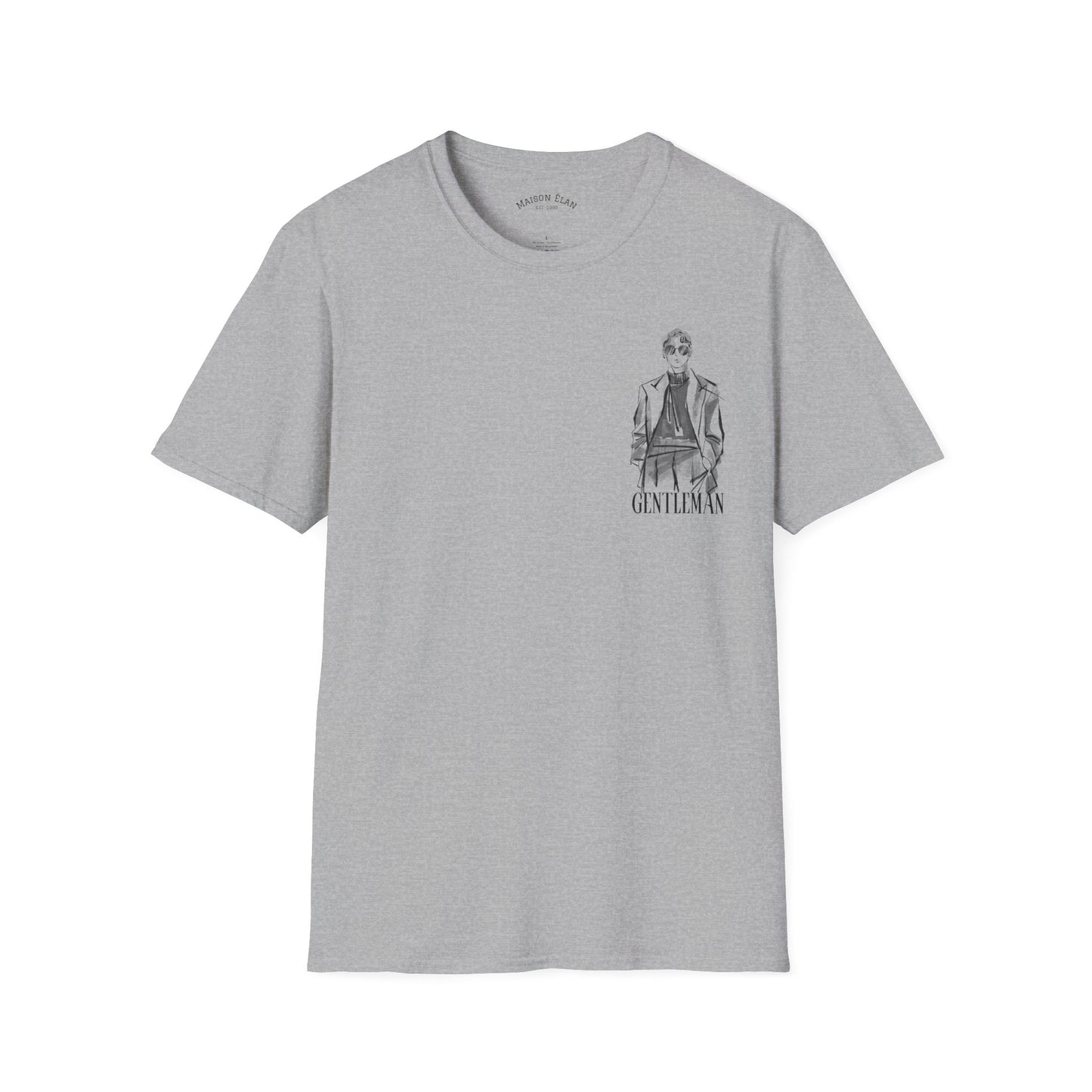 Gentleman Graphic T-Shirt,