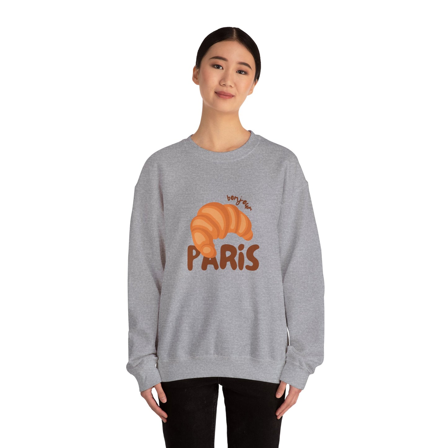 Croissant Paris Sweatshirt