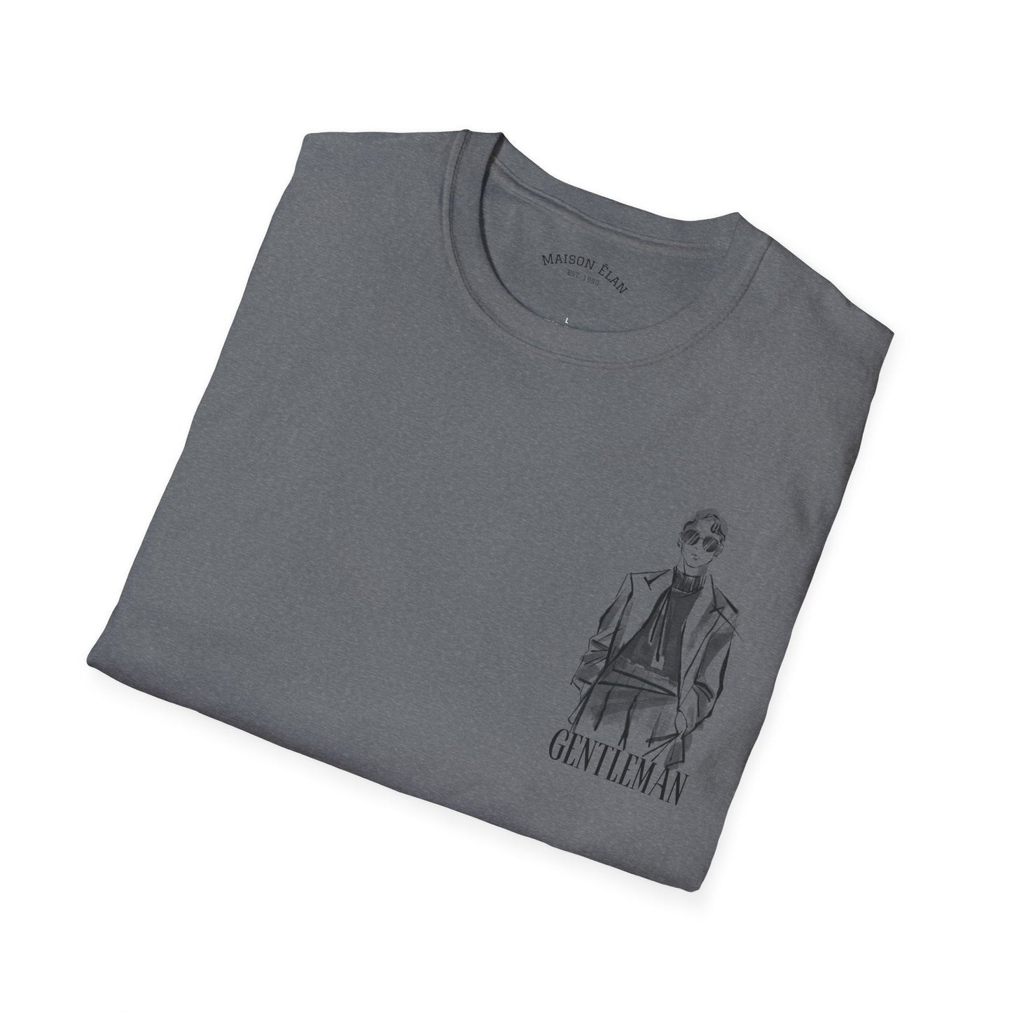 Gentleman Graphic T-Shirt,