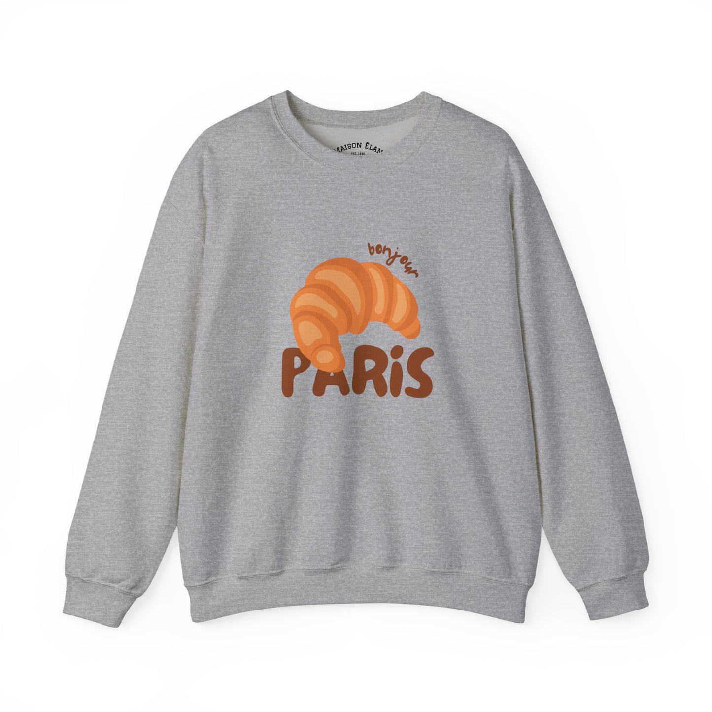 Croissant Paris Sweatshirt