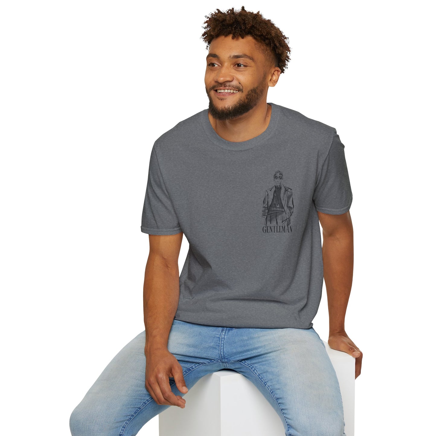 Gentleman Graphic T-Shirt,