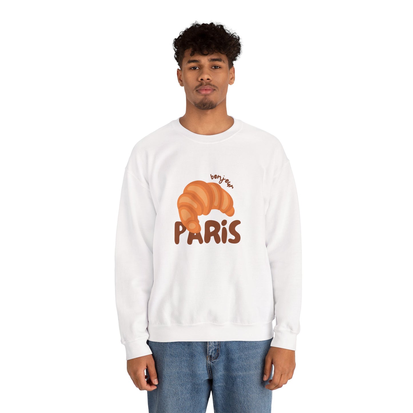 Croissant Paris Sweatshirt