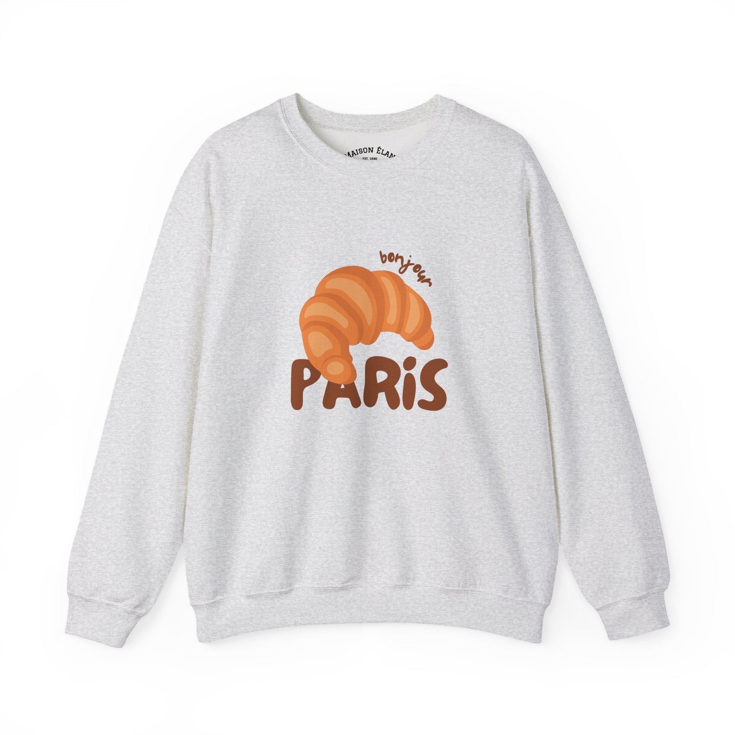 Croissant Paris Sweatshirt