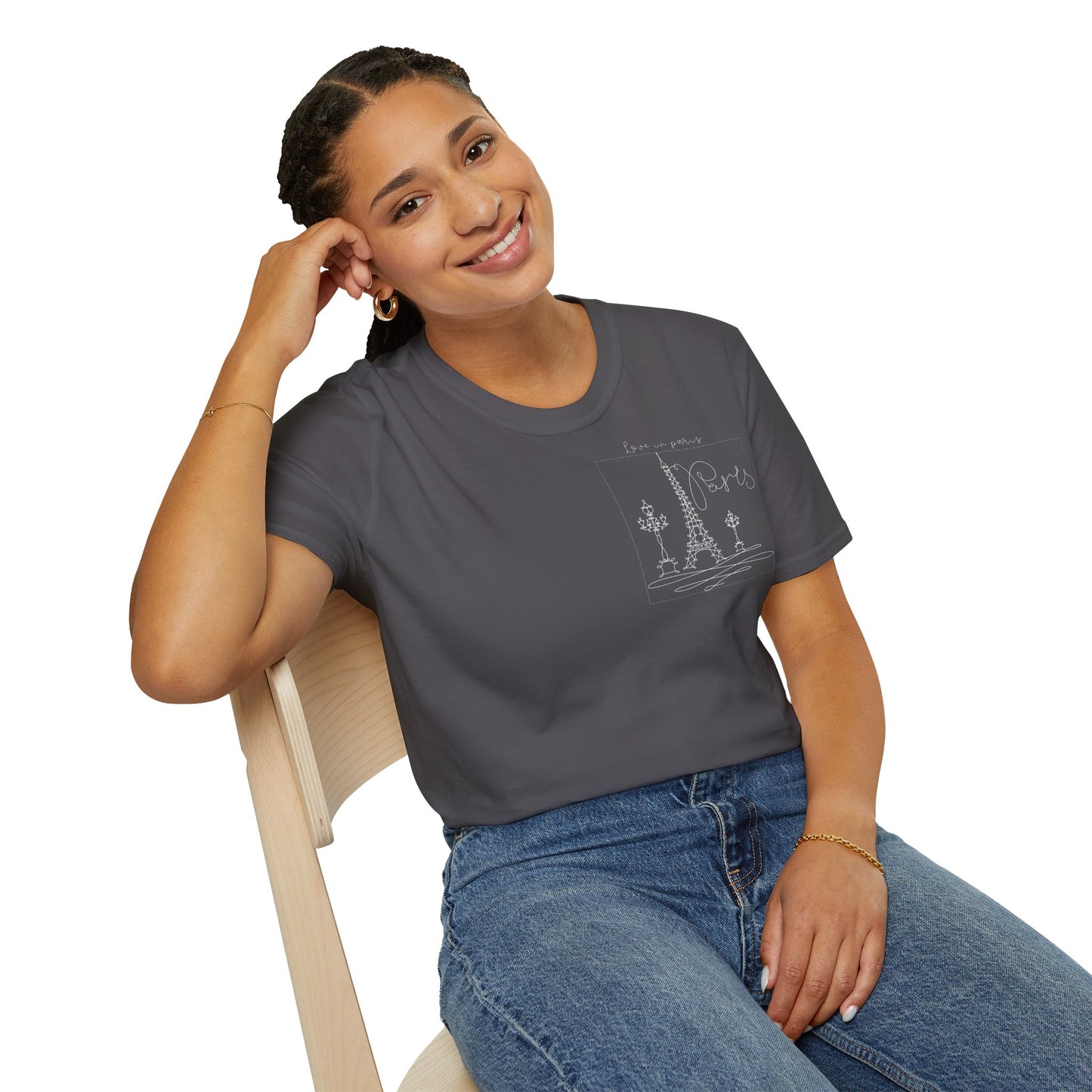 Eiffel Tower Graphic T-Shirt