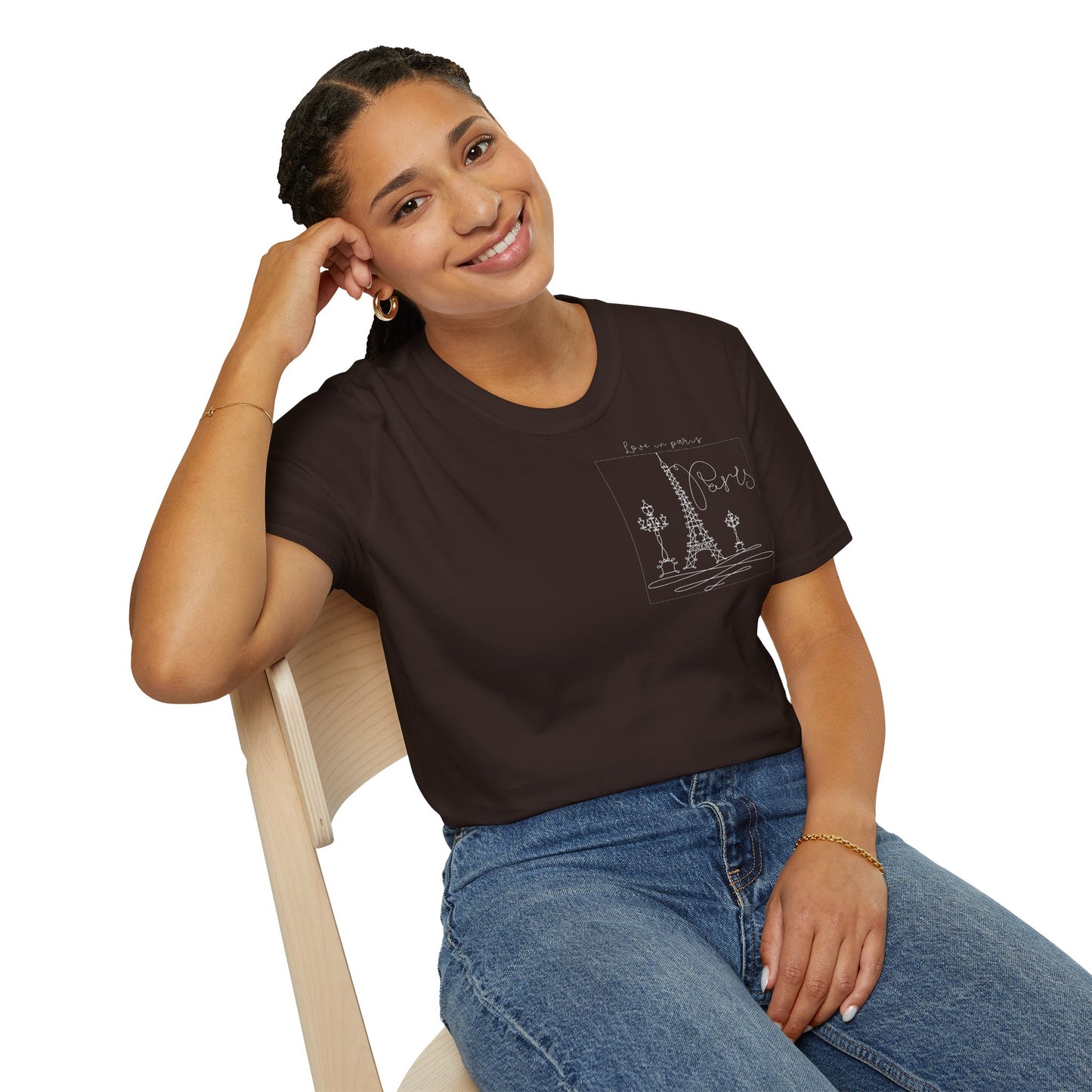 Eiffel Tower Graphic T-Shirt