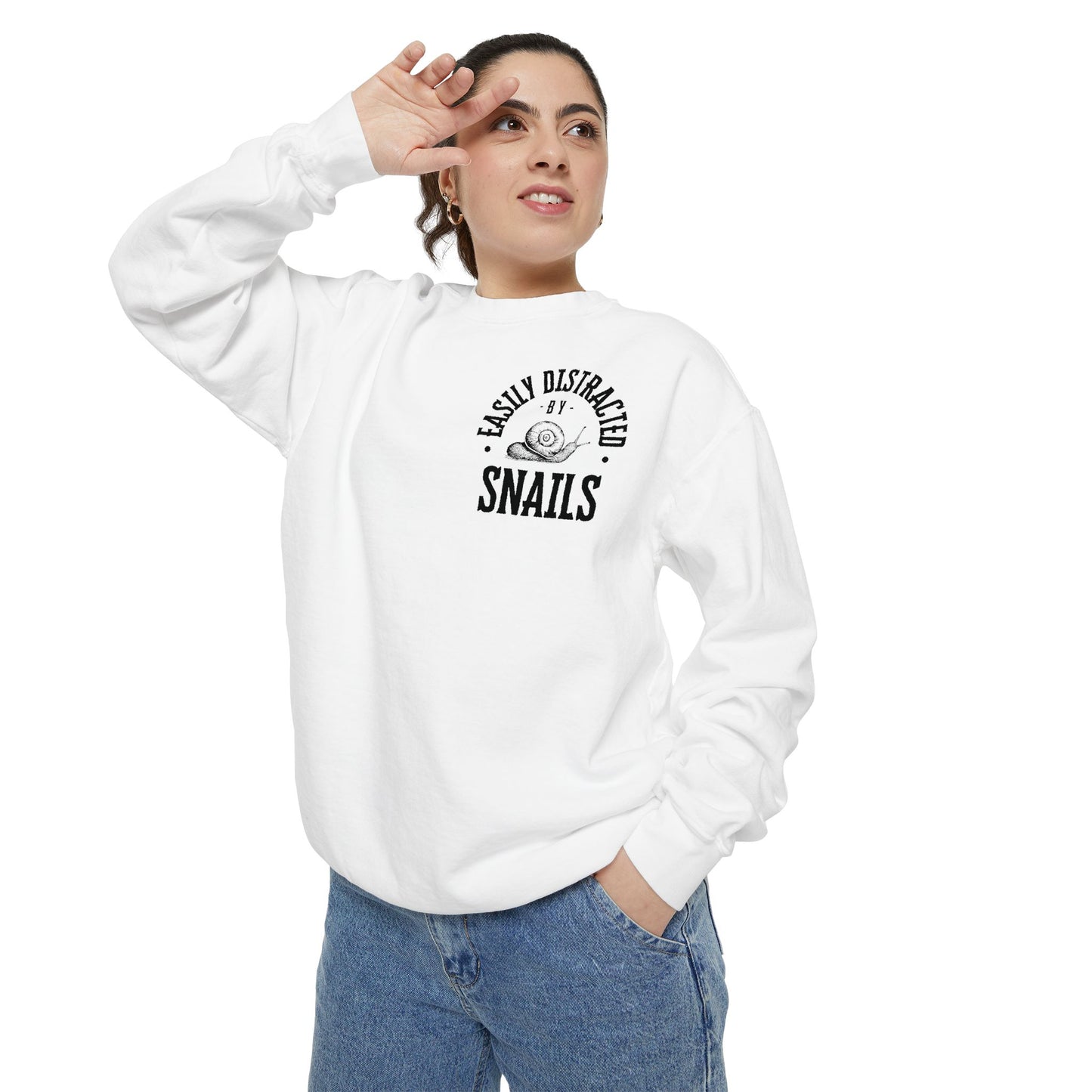 Unisex Garment-Dyed Sweatshirt