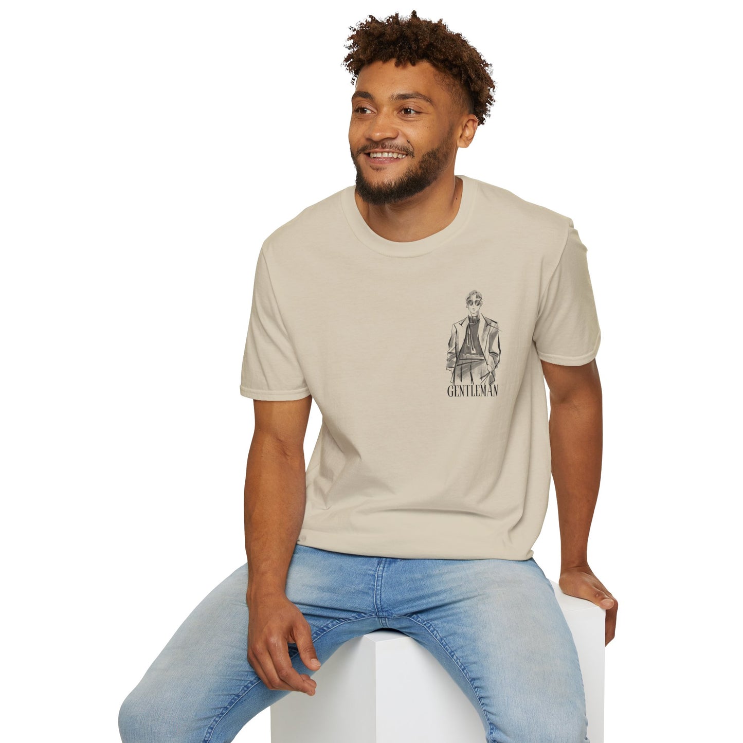 Gentleman Graphic T-Shirt,
