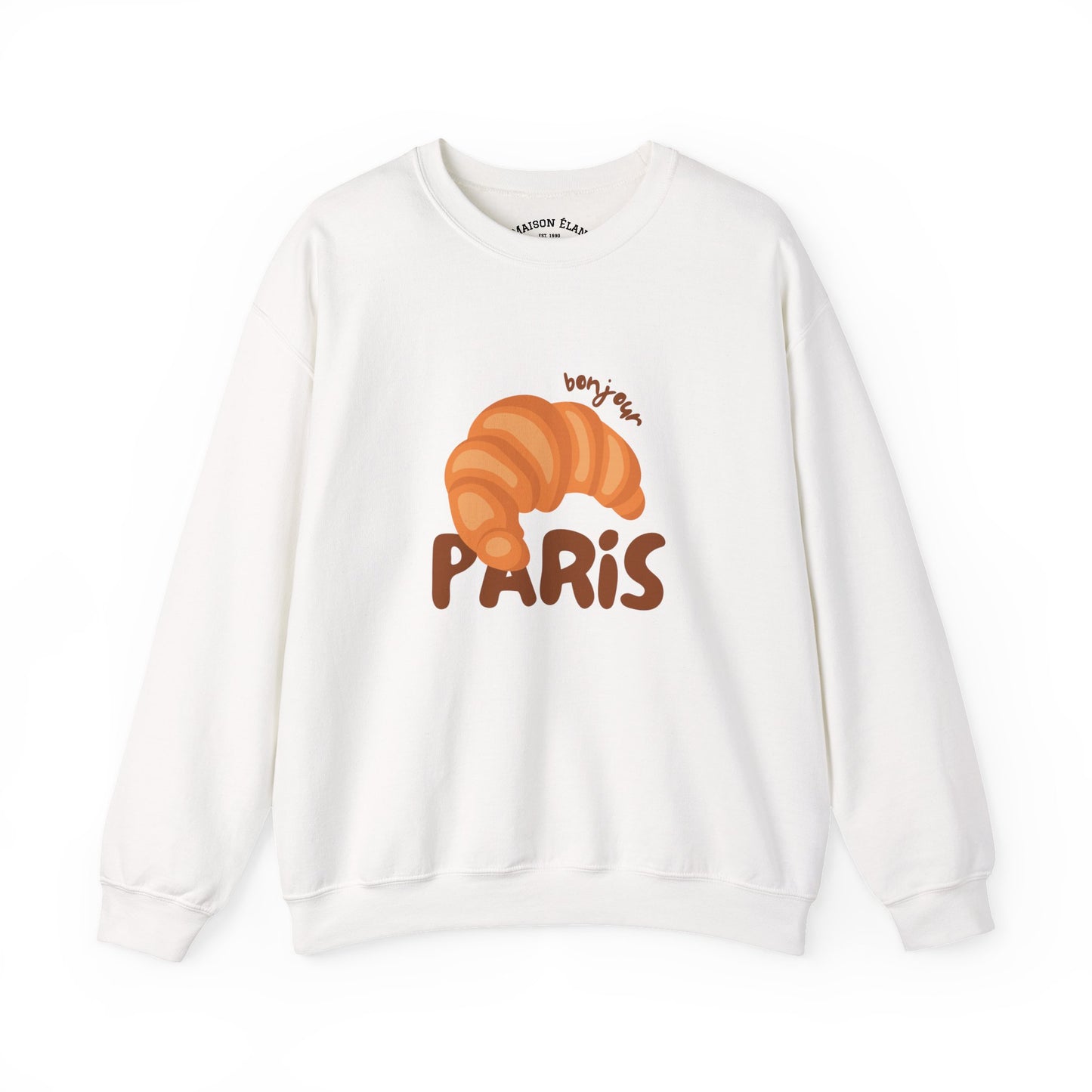 Croissant Paris Sweatshirt