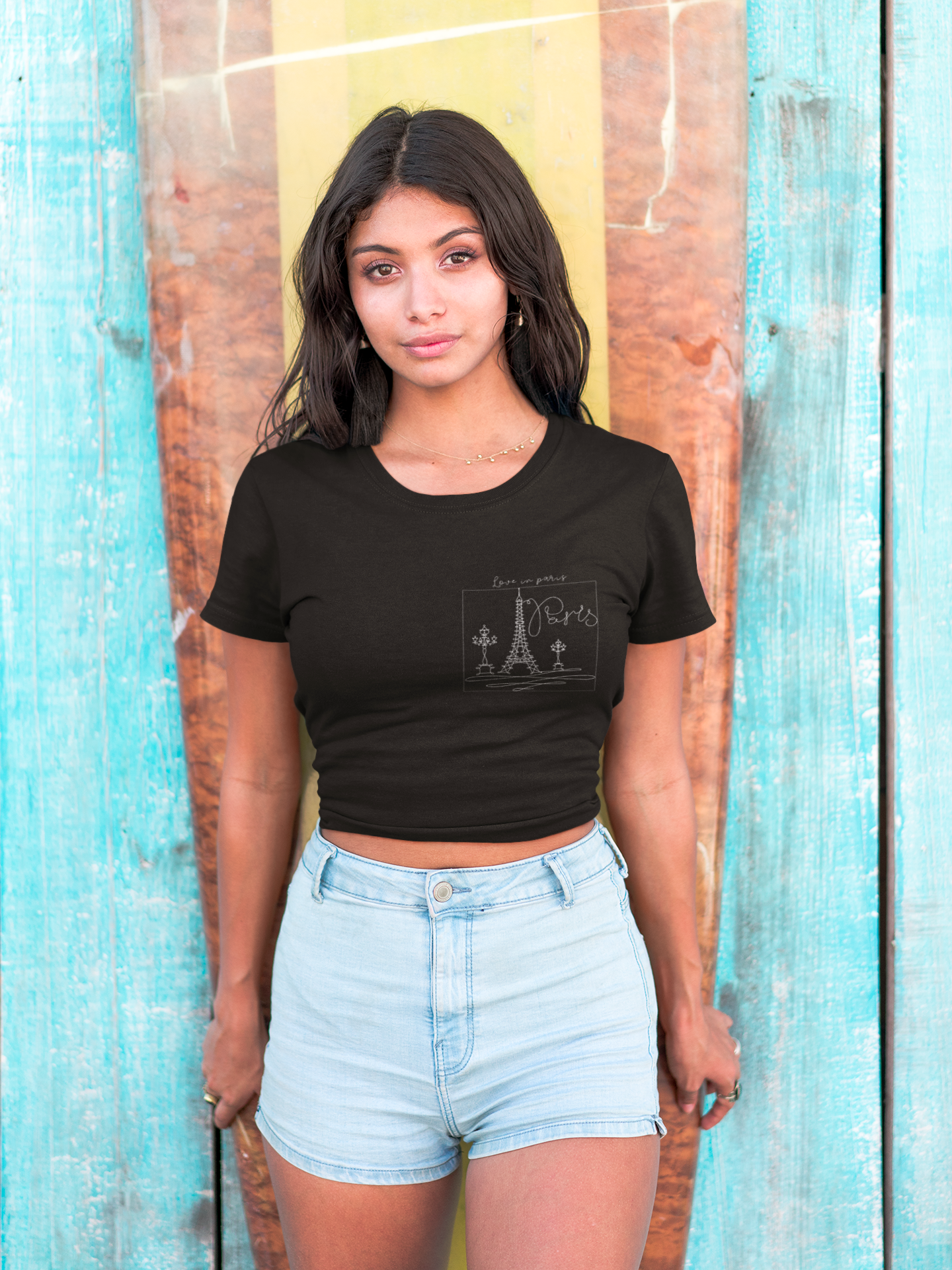 Eiffel Tower Graphic T-Shirt