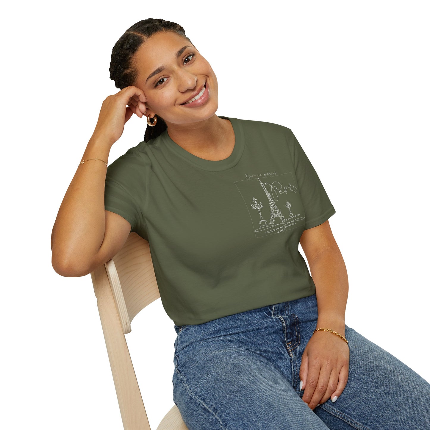 Eiffel Tower Graphic T-Shirt