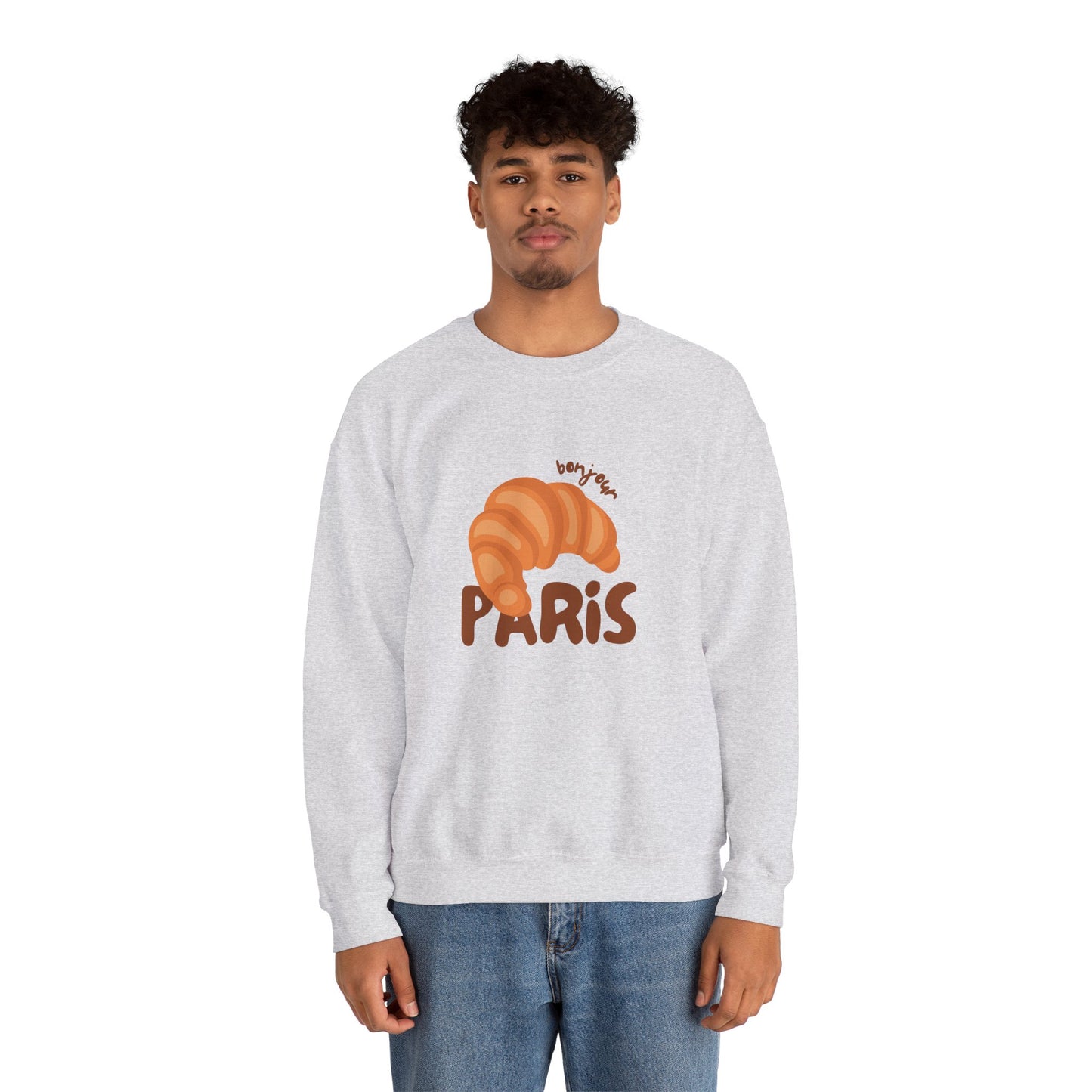 Croissant Paris Sweatshirt