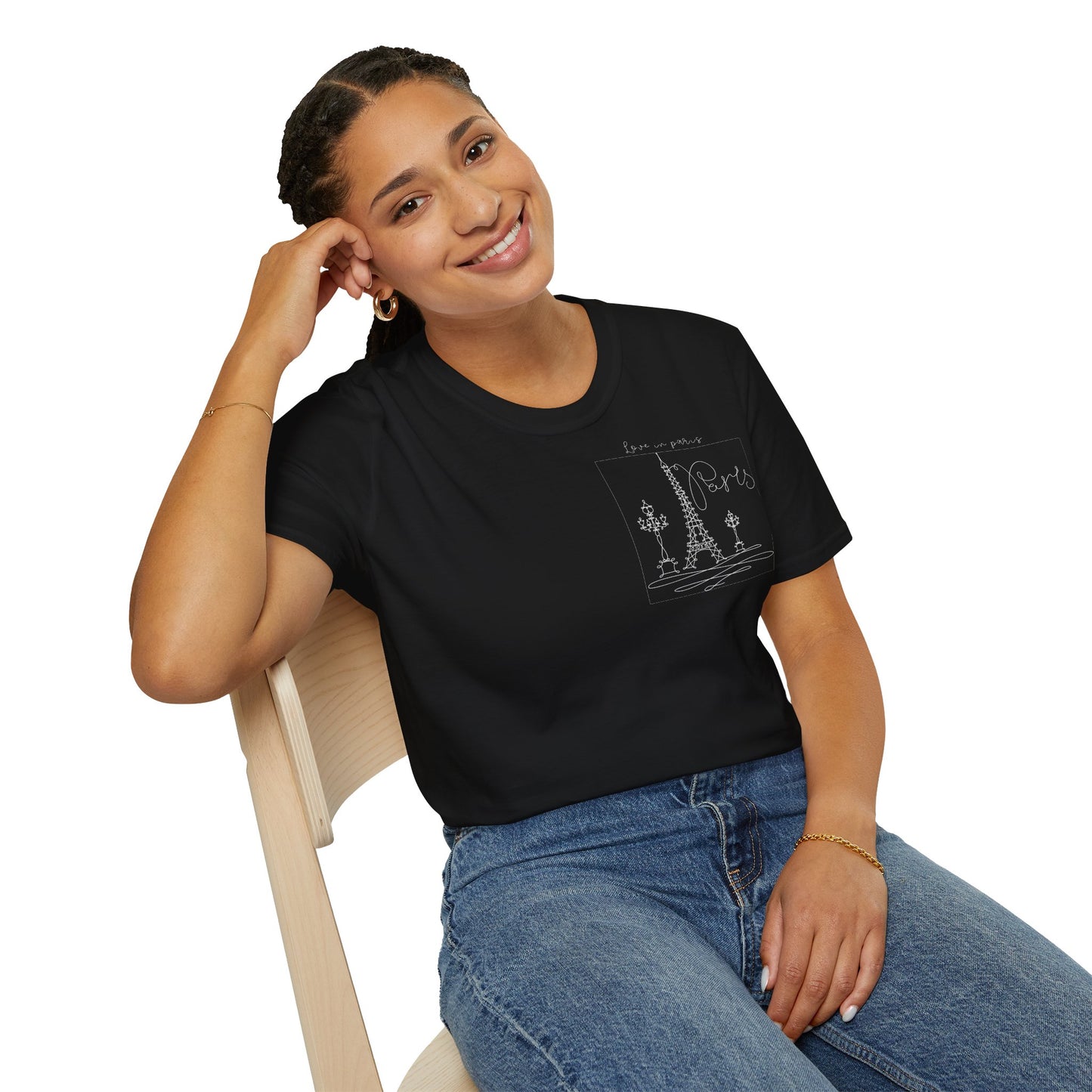 Eiffel Tower Graphic T-Shirt
