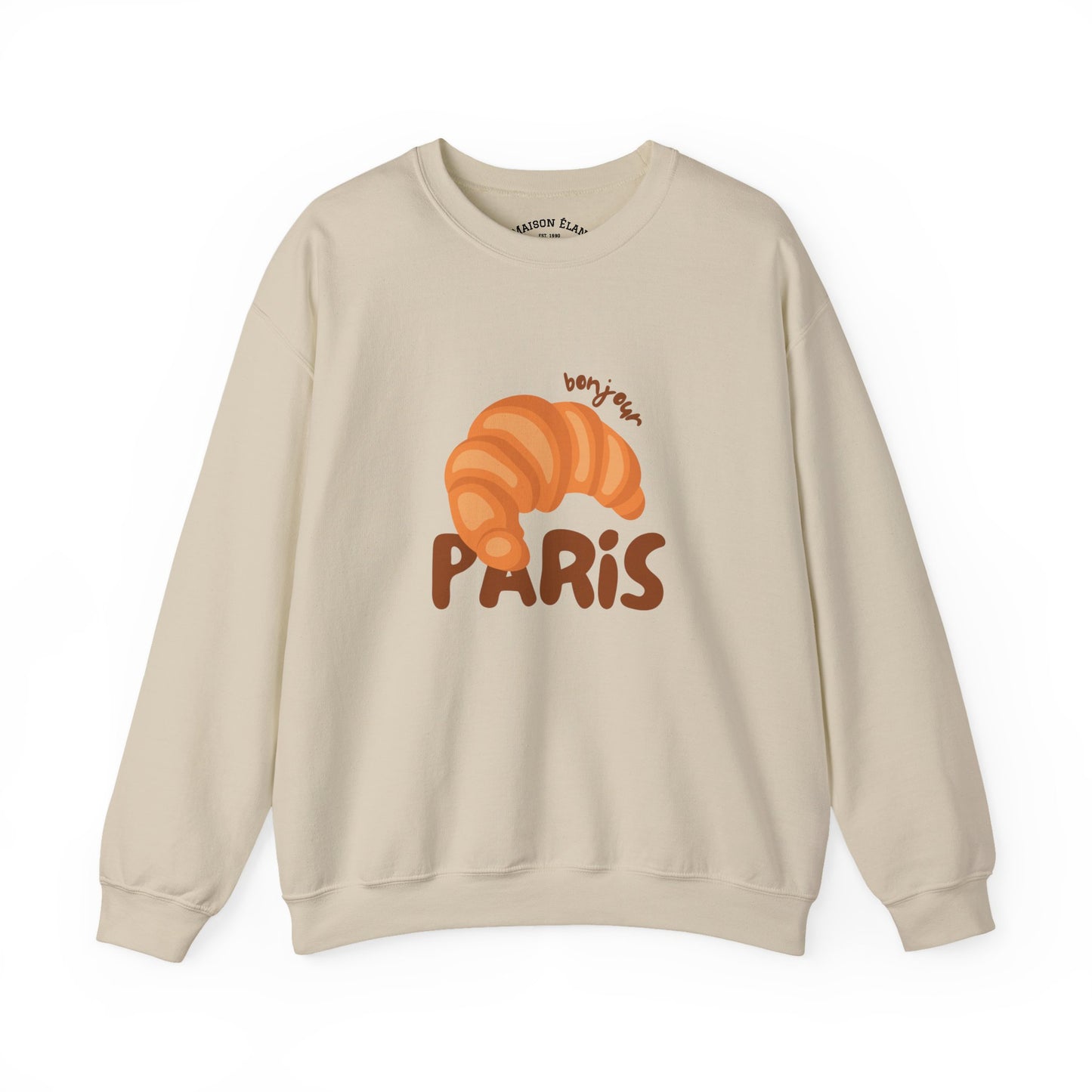 Croissant Paris Sweatshirt